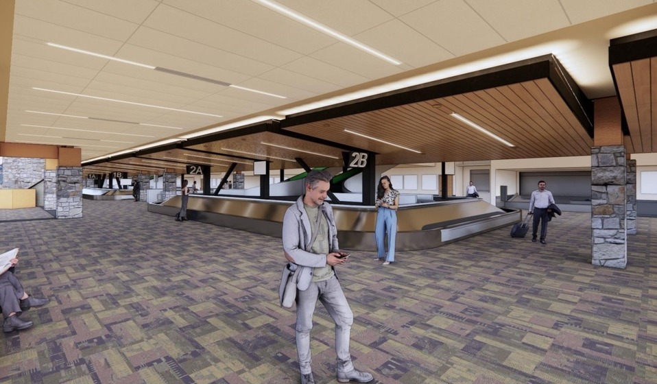 Baggage Claim Rendering 